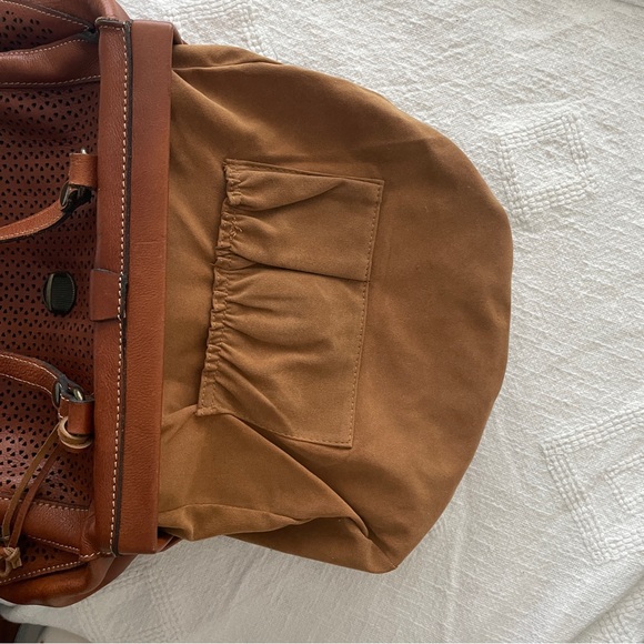 🎉 NEW LISTING Patricia Nash Brown Satchel Doctor Bag Large Shoulder Bag - Picture 14 of 15